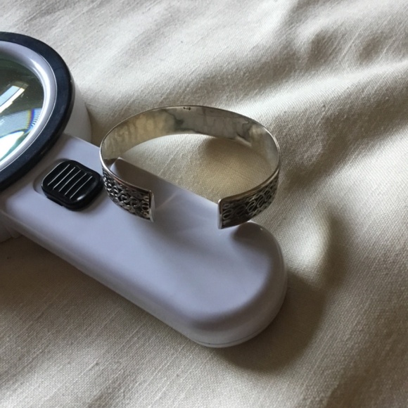 Sterling Silver Cuff - Picture 2 of 3